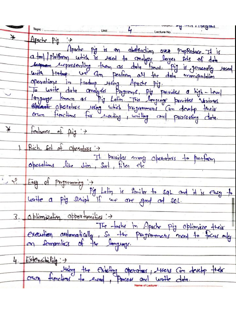 Bda Unit 4,5 | PDF
