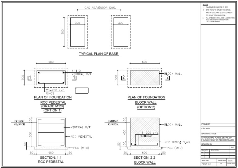 Structural Plan & Detail | PDF