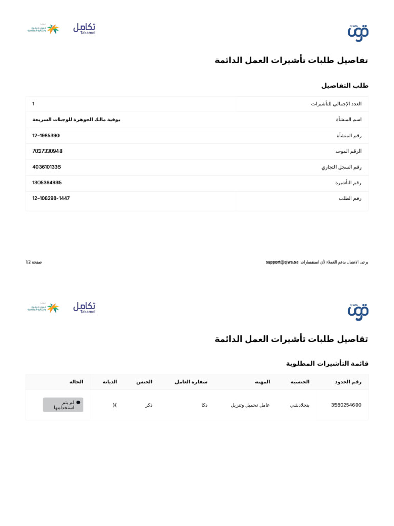 Saudi Visa | PDF