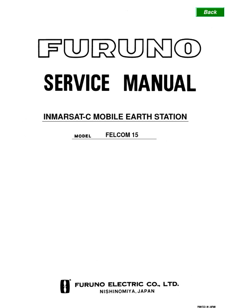 Fel 15 Servi S Manual Modulation Amplifier