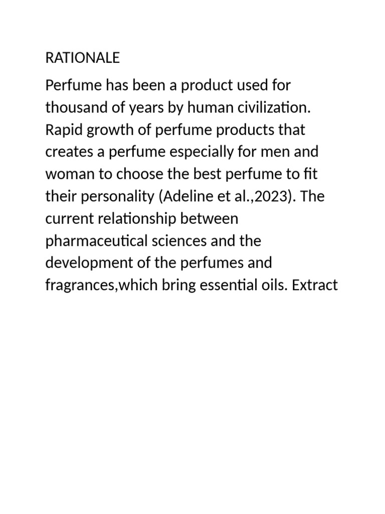 Rationale | PDF