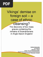Download Vikings demise on foreign soil  a case of ethnic cleansing The discovery of two mass graves containing the remains of Scandinavians in Anglo-Saxon England by oldenglishblog SN102016477 doc pdf