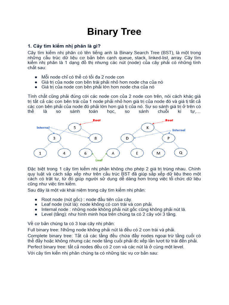 Binary Tree 1 | PDF