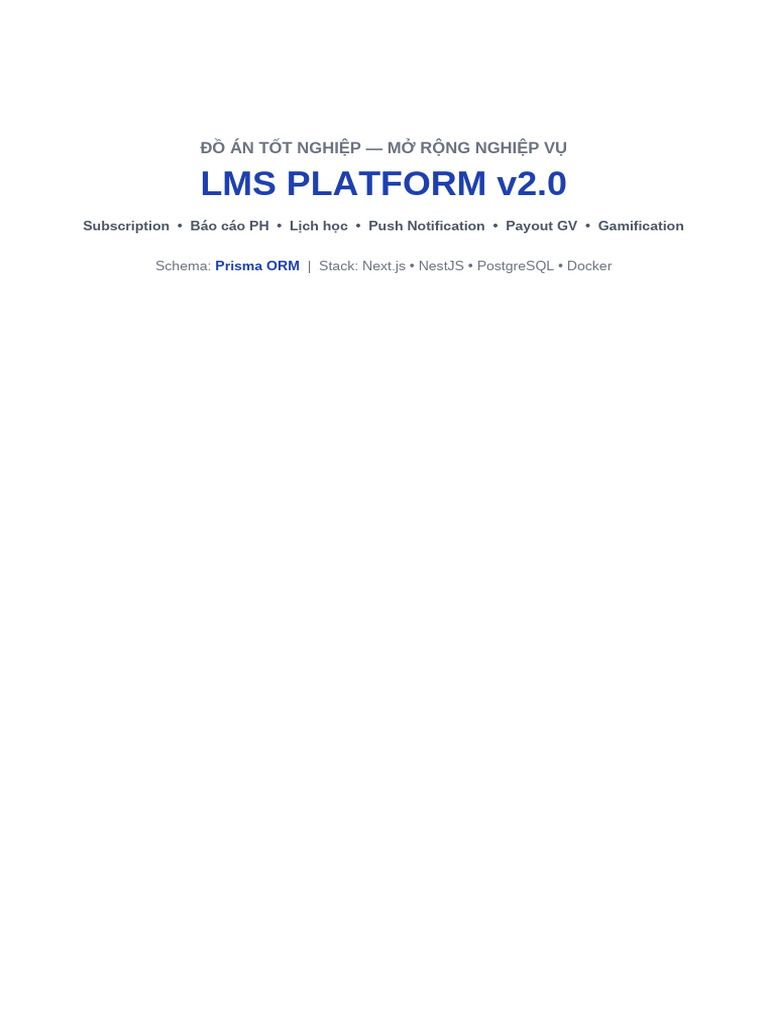 LMS Design v2 Extended | PDF
