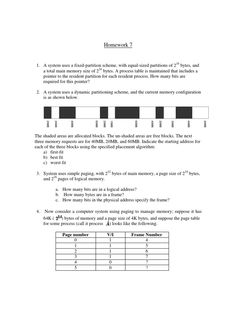 Fixed vs Dynamic Partitioning Analysis | PDF