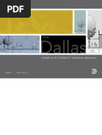 Download Dallas Complete Streets Design Manual Draft July 2012 by Robert Wilonsky SN102019169 doc pdf