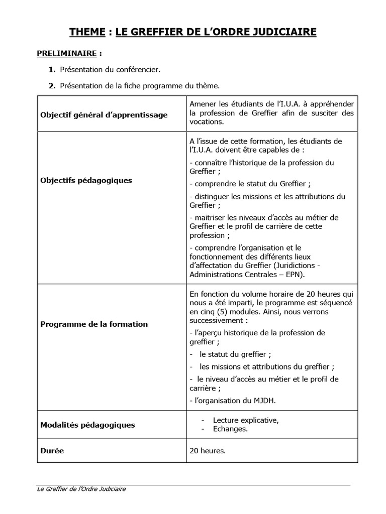 LE GREFFIER DE L'ORDRE JUDICIAIRE - Me N'DRI - 260325 - 131628 | PDF ...