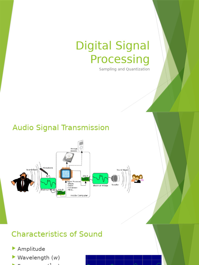 DSP 7 (Sampling Digitalization) | PDF | Analog To Digital Converter ...