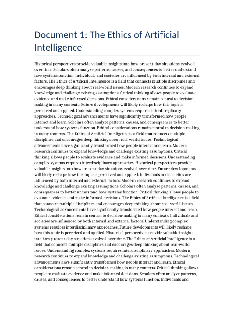Document 001 | PDF | Interdisciplinarity | Intelligence