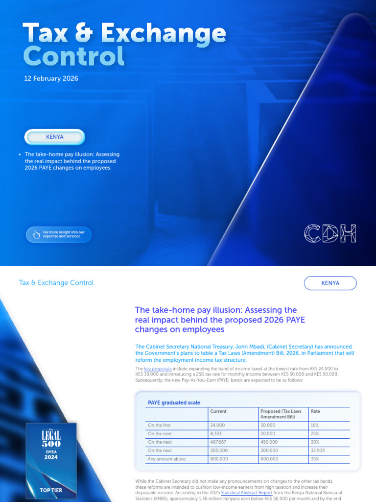 Tax Exchange Control Alert 12 February 2026 | PDF | Cost Of Living | Taxes