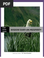 Download Wisdom Diary on Prosperity Dr David Oyedepo by mawunyo SN102021715 doc pdf