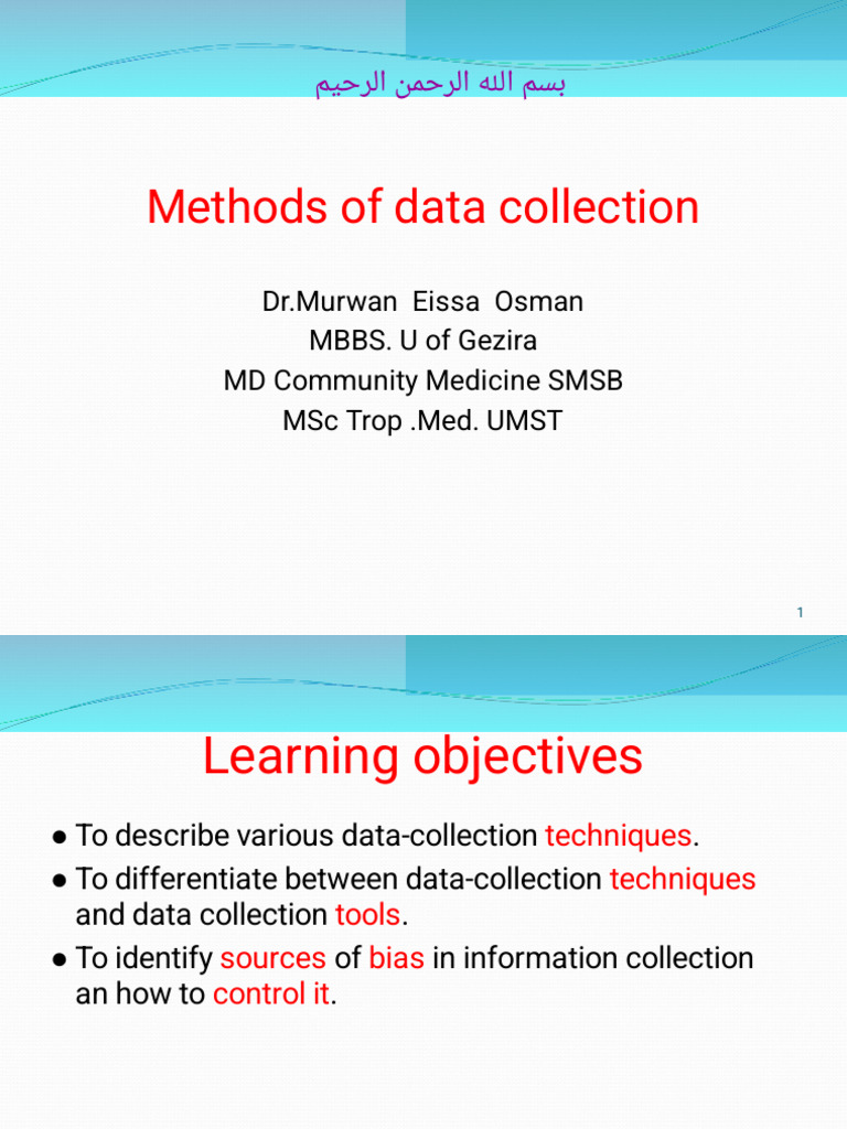 Methods of Data Collection | PDF | Questionnaire | Observation