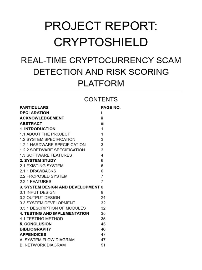 Project Report | PDF | Machine Learning | Cryptocurrency