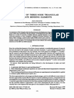 A Study of Three-Node Triangular Plate Bending Elements