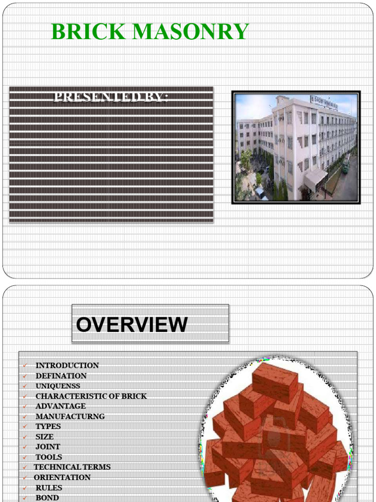 Brick Construction | PDF | Brick | Masonry