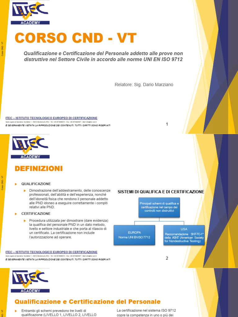 2 Corso Esame VT Liv. 2 en 9712 | PDF