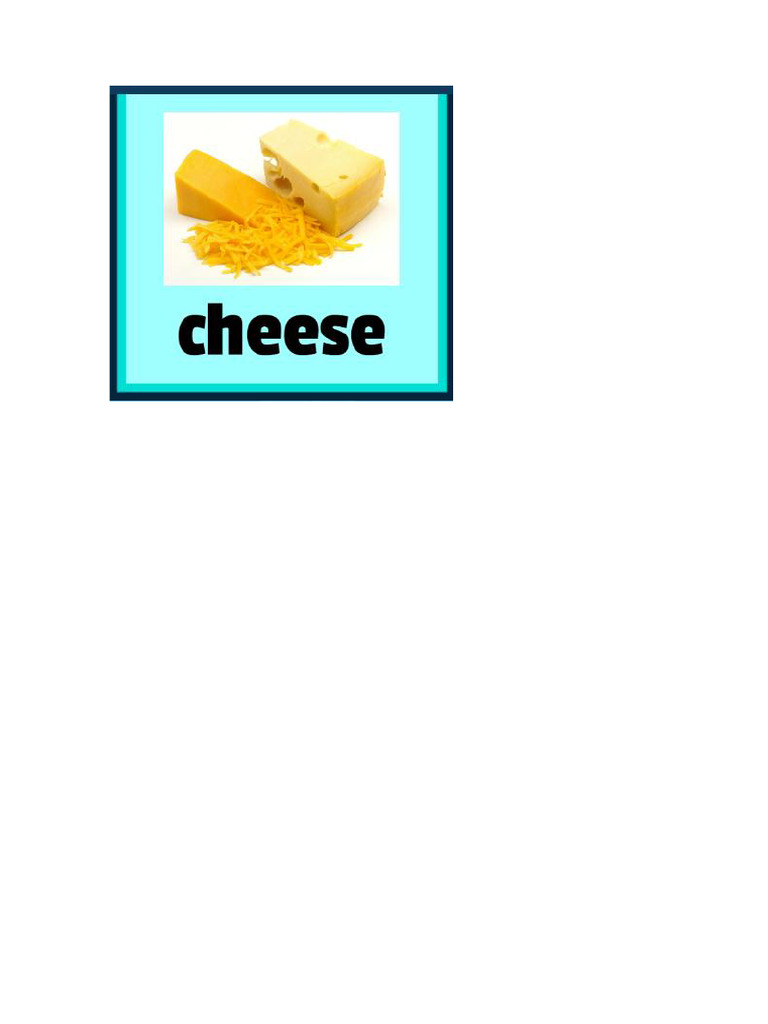 Cheese | PDF