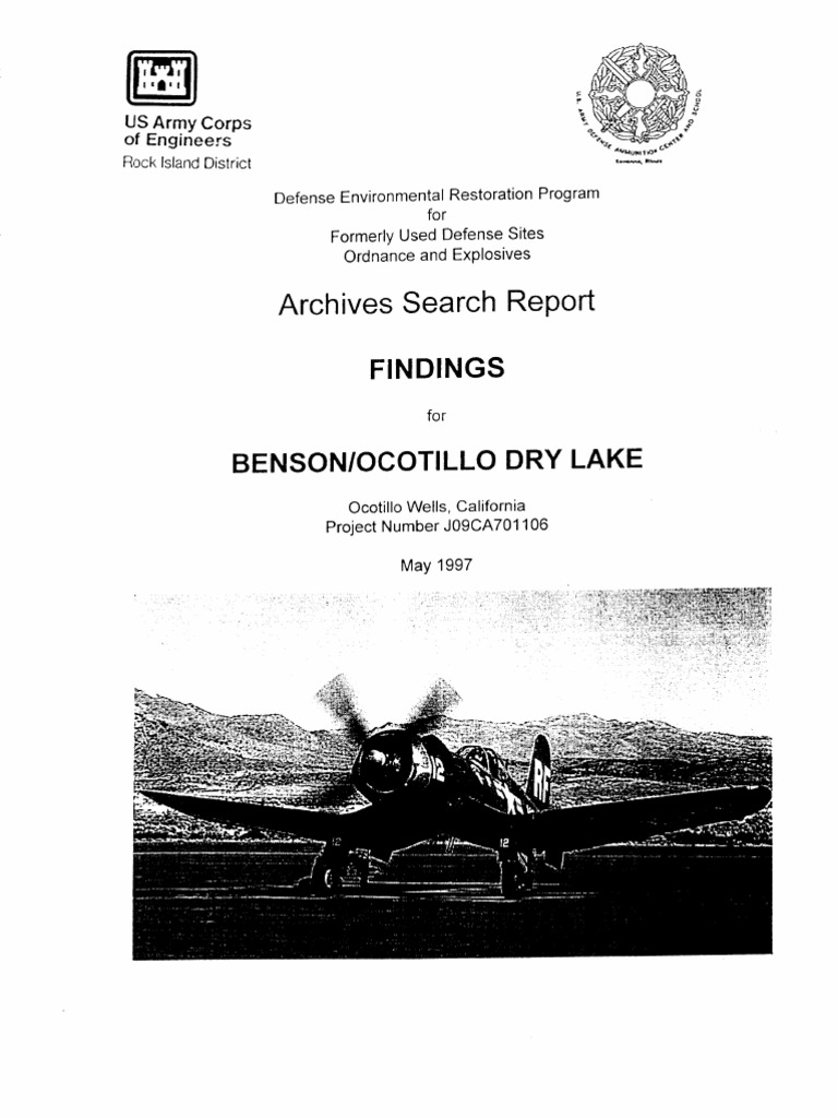 Benson Bombing Range PDF Rain Ammunition