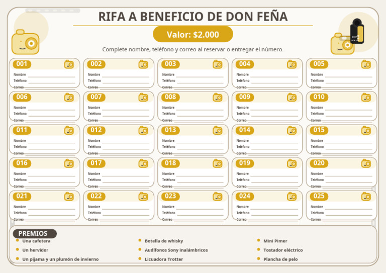 Rifa Don Fena Mejorada | PDF