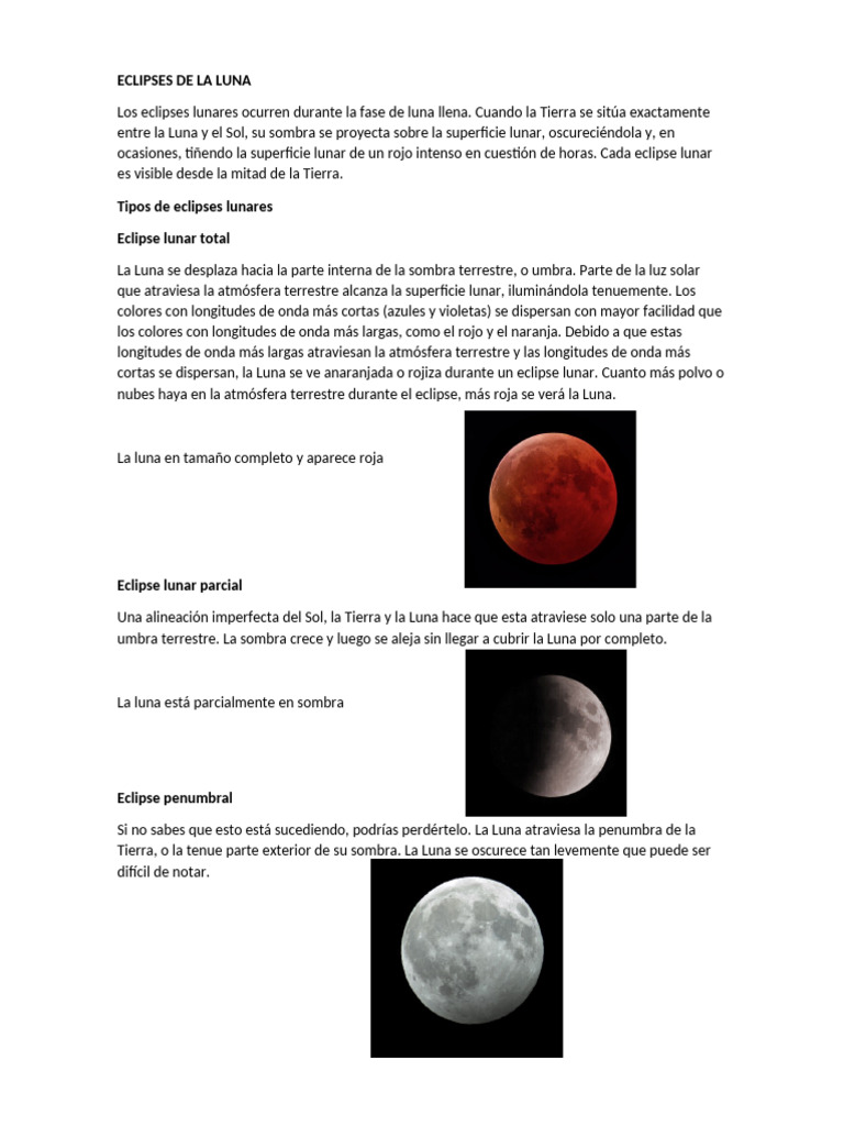 Eclipses | PDF | Eclipse | Luna