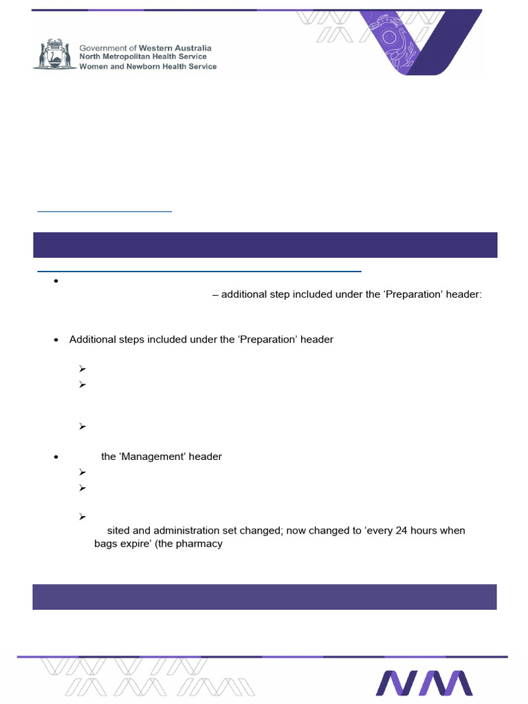 W Nhs New and Updated Guidelines | PDF | Midwife | Childbirth