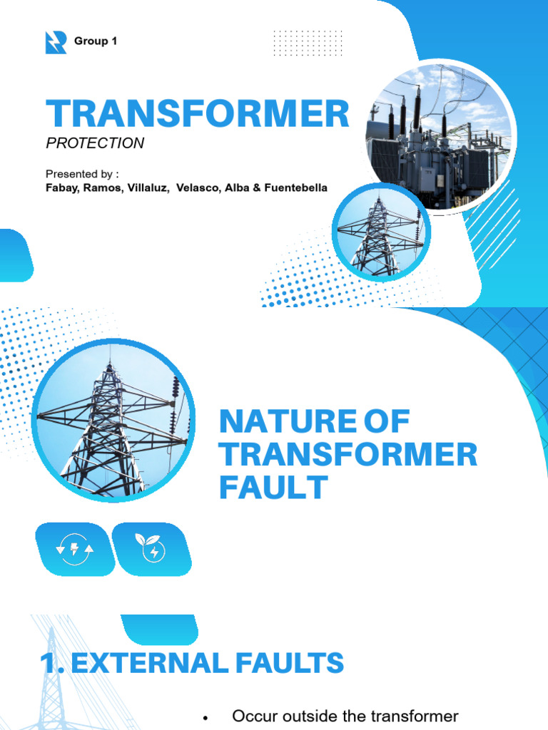 Group 1 - Transformer Protection | PDF | Transformer | Relay