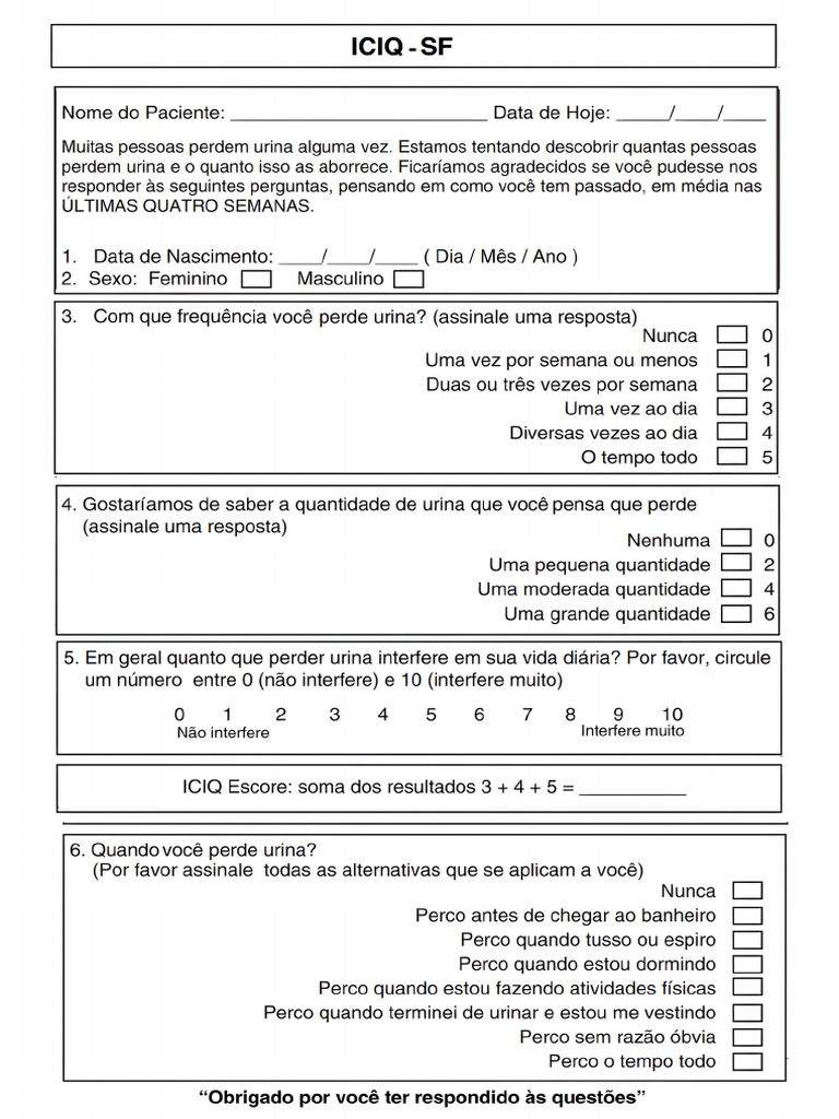 Iciq SF | PDF