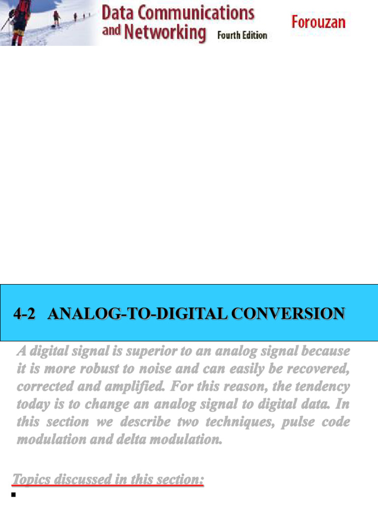 Analog To Digital Conversion | PDF | Sampling (Signal Processing ...