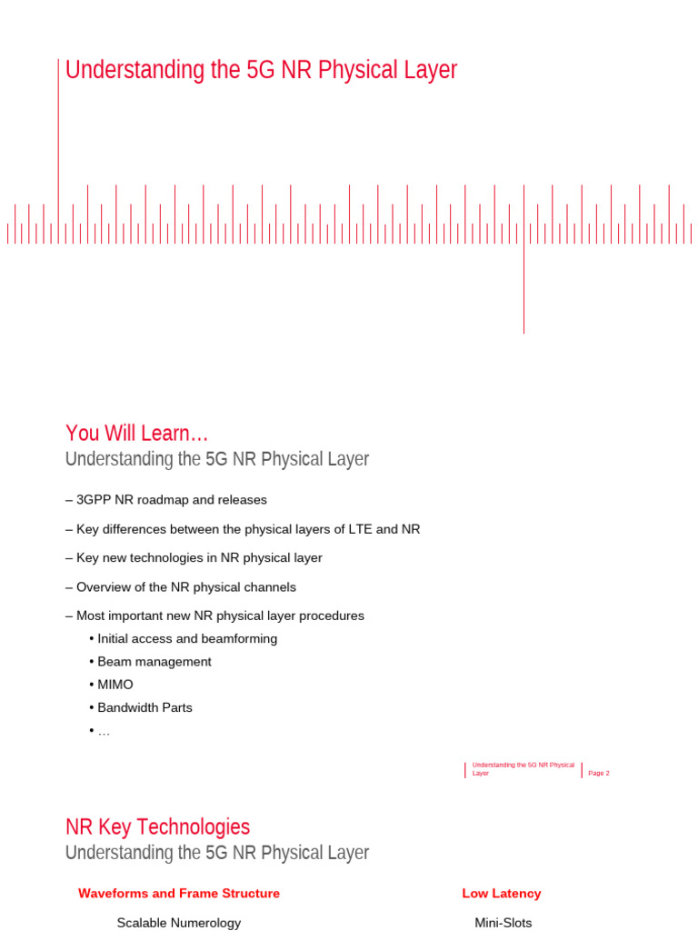 3GPP The 5G NR Physical Layer | PDF | Orthogonal Frequency Division ...