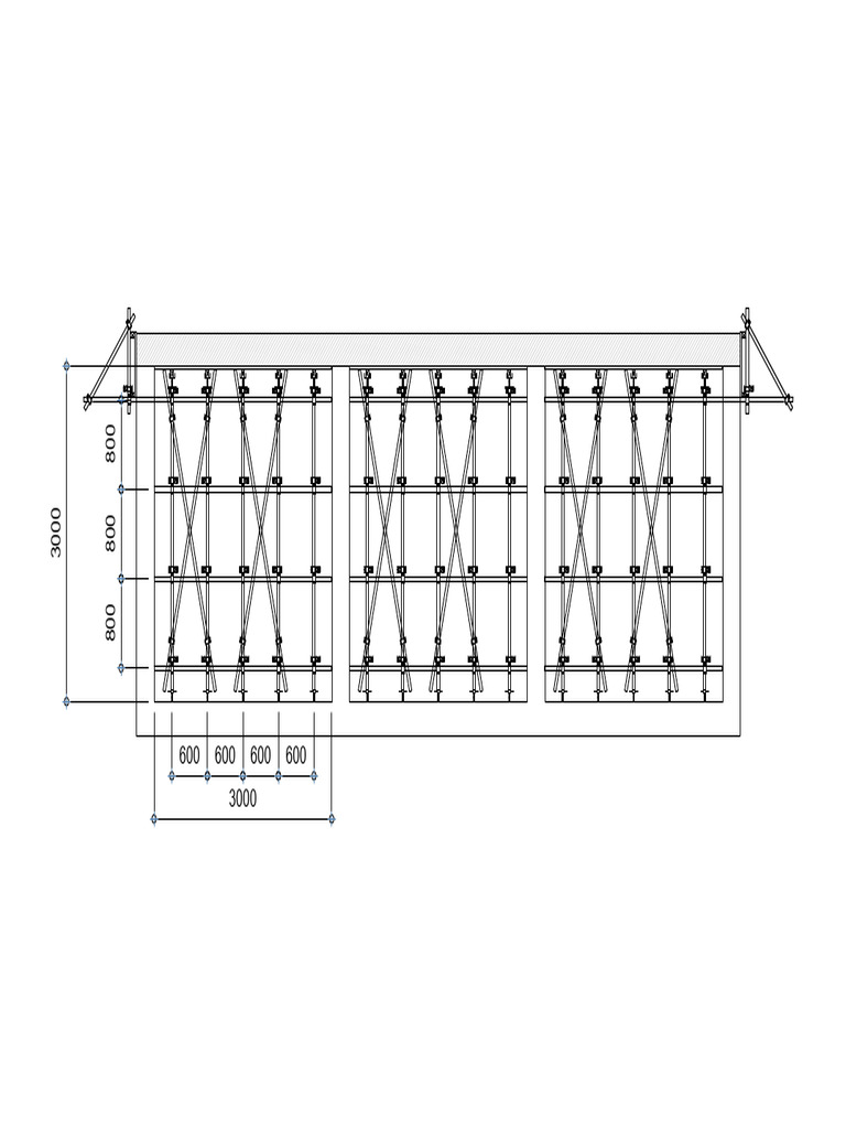Tagulilong RCBC - Scaffolding Plan Elevation | PDF