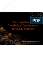 d8- thompson vocabulary and esl students