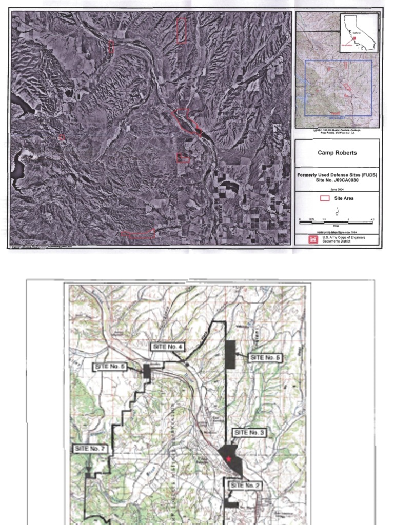Camp Roberts Building Map Camp Roberts Map | Pdf