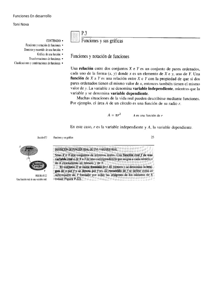 Mate I U1 Funciones | PDF