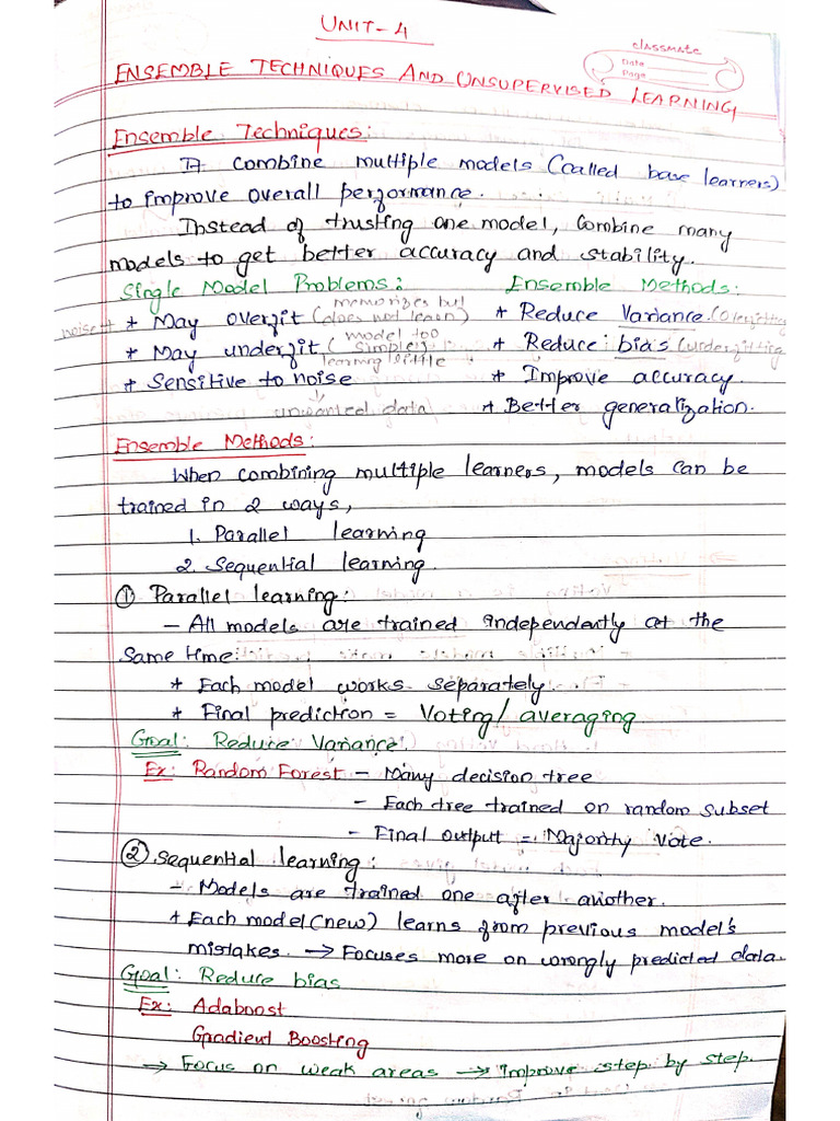 Aiml - Unit 4 | PDF