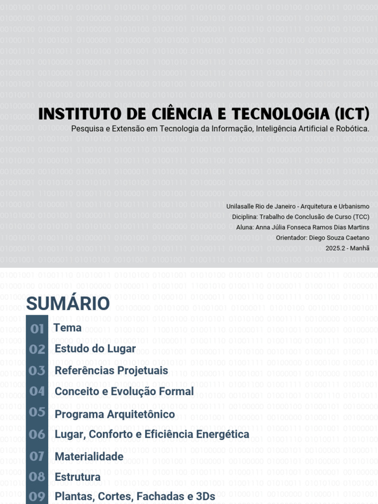 Caderno_tcc 2025.2_ Anna Júlia _ Ict _a3 | PDF | Inteligencia ...
