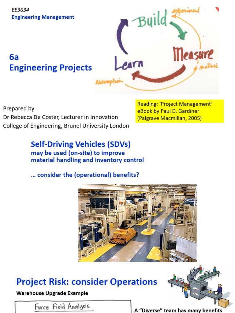 EM6a Engineering Projects | PDF | Standard Score