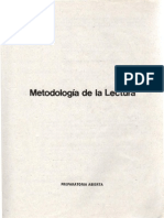 13 Metodologia de La Lectura 1