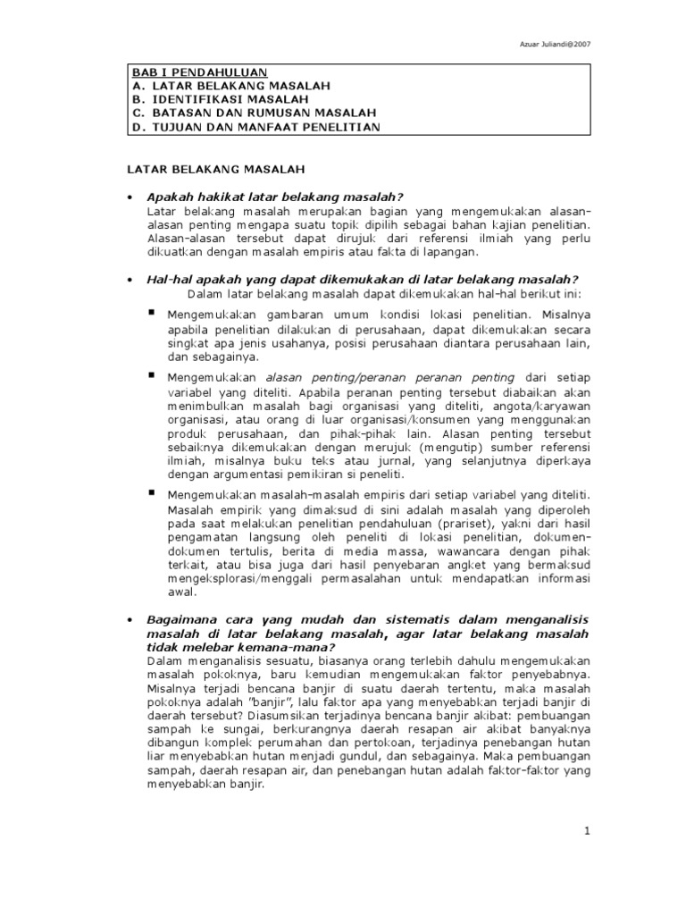 Tanya Jawab Proposal Pdf