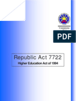 Republic Act 7722