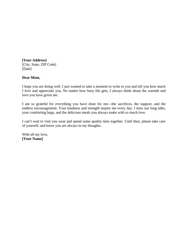 Sample of Personal Letter | PDF