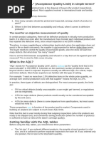 Acceptable Quality Limit, AQL _ QIMA - Acceptable Quality Level, AQL ...