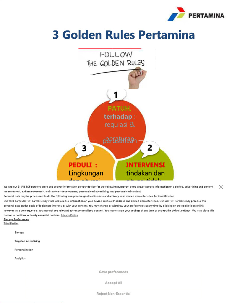 Hse Golden Rules | PDF