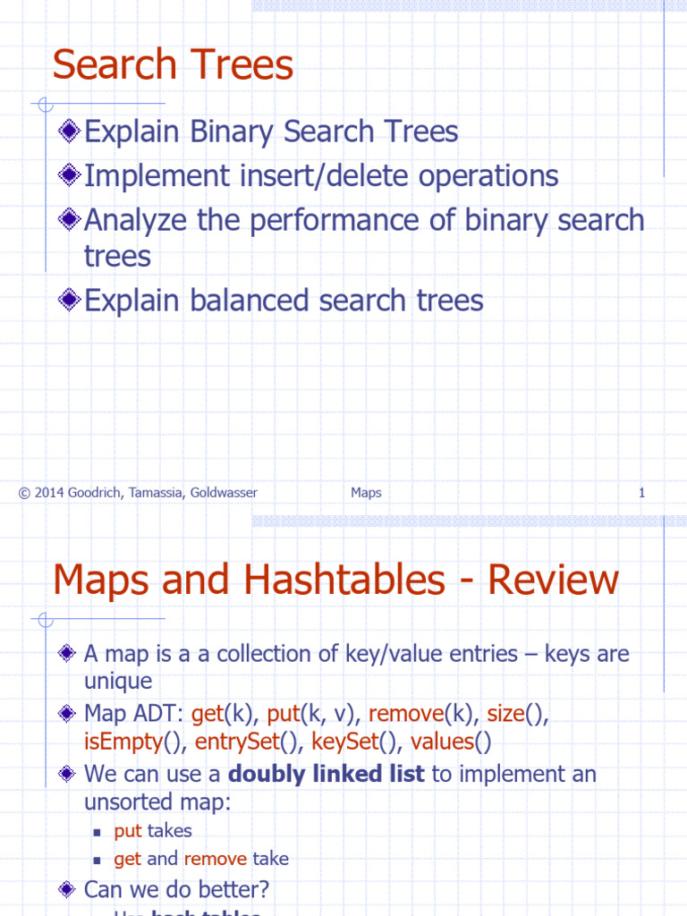 Lesson 11 - Search Trees | PDF | Computer Programming | Applied Mathematics