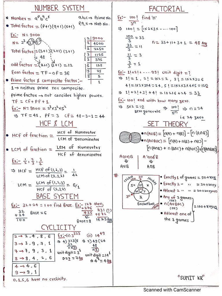 Gate Aptitude Short Notes | PDF