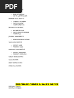 Accounting Database Table Structure | PDF