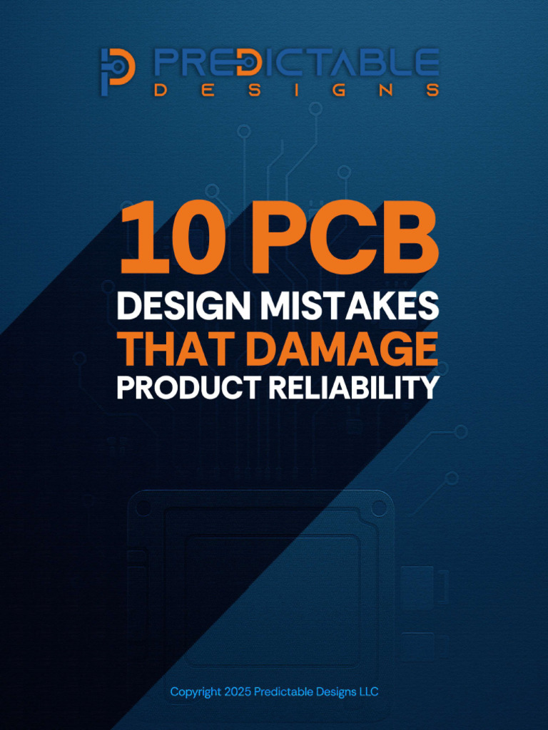 PredictableDesigns Reliability DesignMistakes | PDF