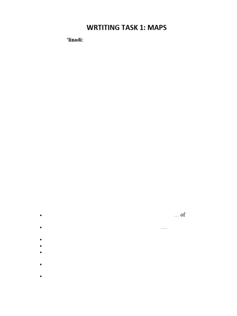 Wrtiting Task 1 Map | PDF