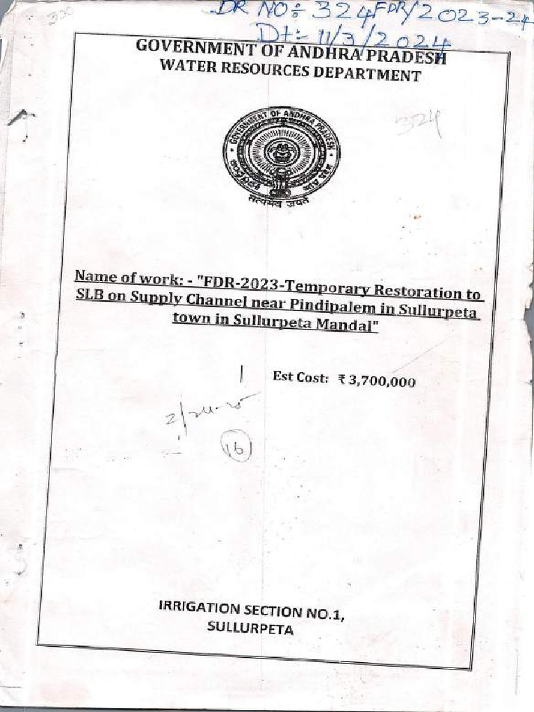 SLB Original Estimate | PDF