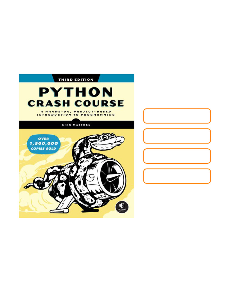 Get Your Python Crash Course 3rd Edition Eric Matthes Digital | PDF ...