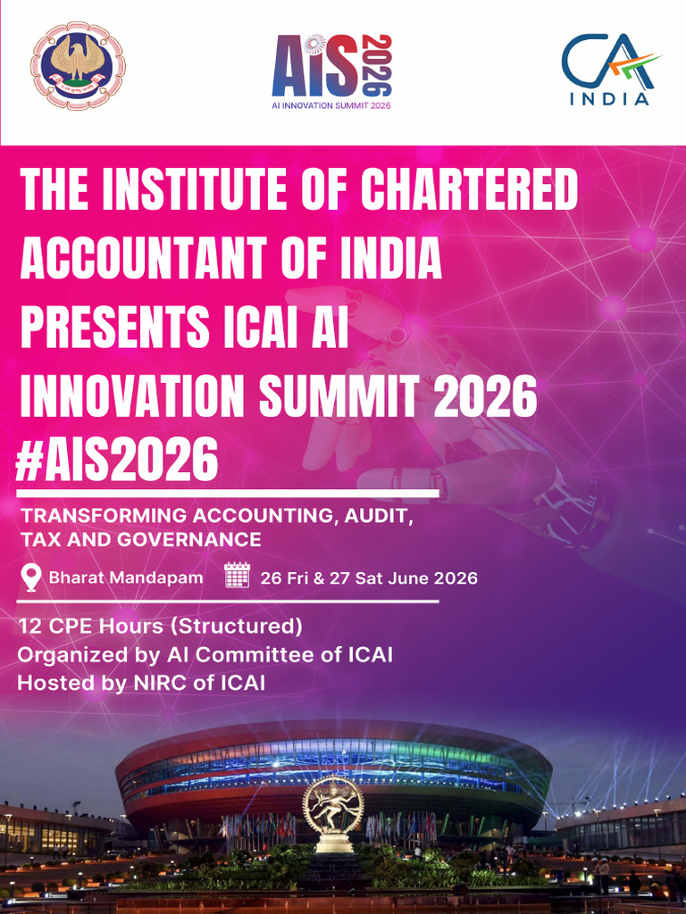 ICAI Summit 2026 Final Brochure | PDF